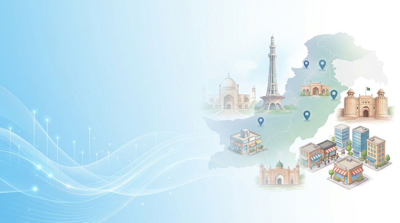 Pakistan Business Map